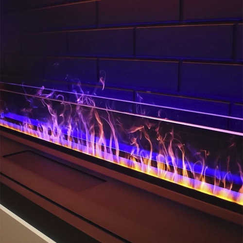 Электроочаг Schönes Feuer 3D FireLine 1000 Blue (с эффектом cинего пламени) в Хабаровске