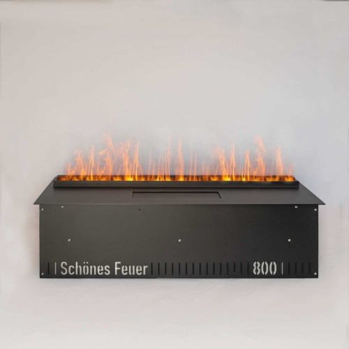 Электроочаг Schönes Feuer 3D FireLine 800 Pro со стальной крышкой в Хабаровске