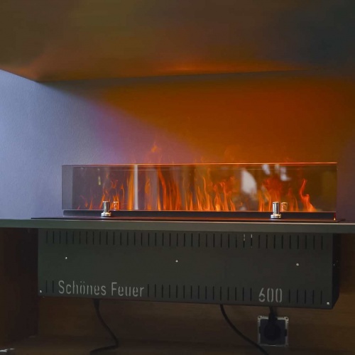 Электроочаг Schönes Feuer 3D FireLine 600 Blue (с эффектом cинего пламени) в Хабаровске