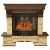 Каминокомплект InterFlame Экстер Rock Beige/Black (темный дуб)+Panoramic 25 в Хабаровске