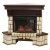 Каминокомплект Real Flame Stone Corner New (античный дуб)+Firespace 25 в Хабаровске