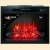 Электроочаг InterFlame Jupiter 30 Black/Brass LED FX (черный/золото) в Хабаровске