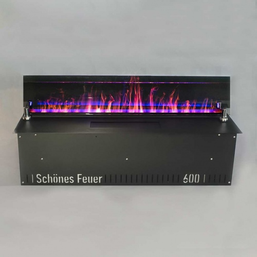 Электроочаг Schönes Feuer 3D FireLine 600 Blue Pro (с эффектом cинего пламени) в Хабаровске